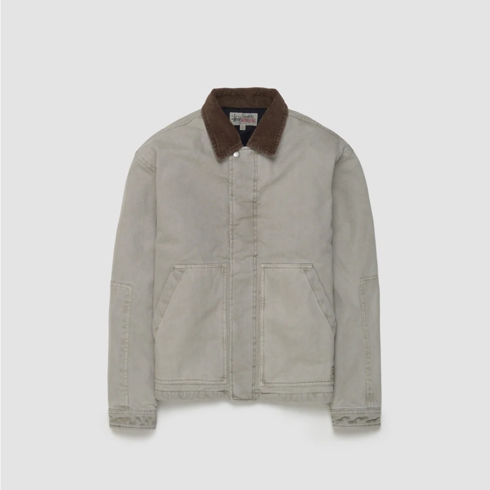 Brand new STÜSSY Workgear Jacket in Grey